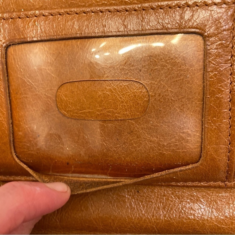 Hobo brown leather wristlet clutch bag - Picture 14 of 14